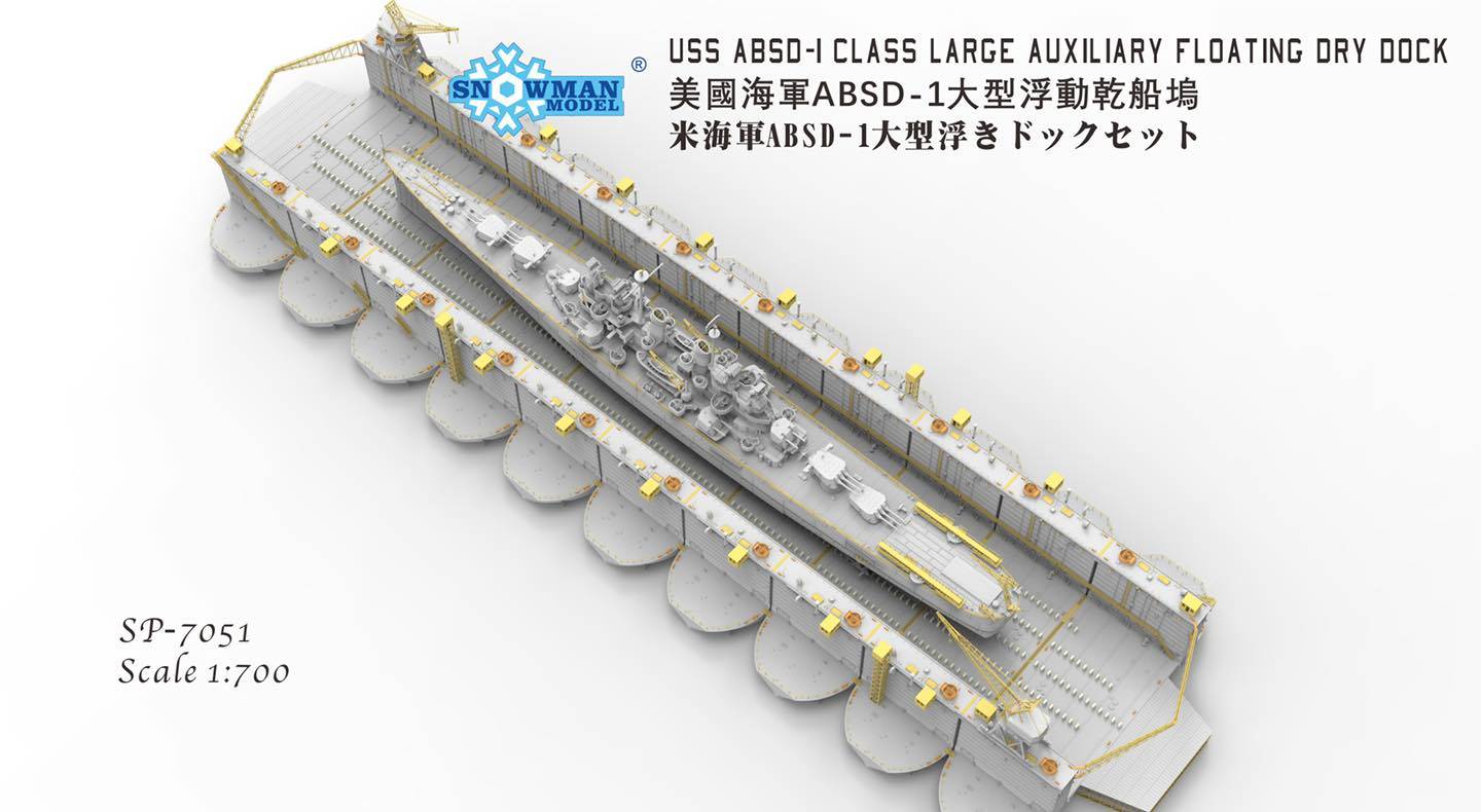 USS ABSD-1 Large Auxiliary Floating Drydock – Image 9
