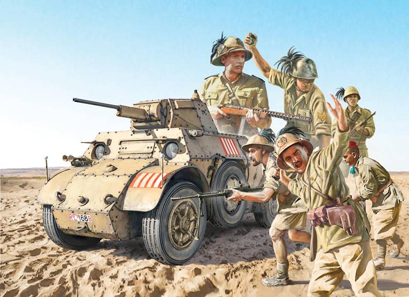 Autoblinda AB 41 with Bersaglieri El Alamein – Image 2