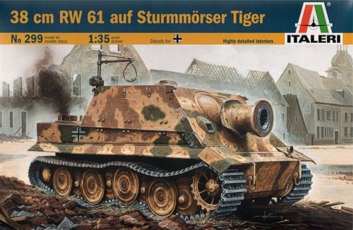 38 cm RW 61 auf Sturmmörser Tiger