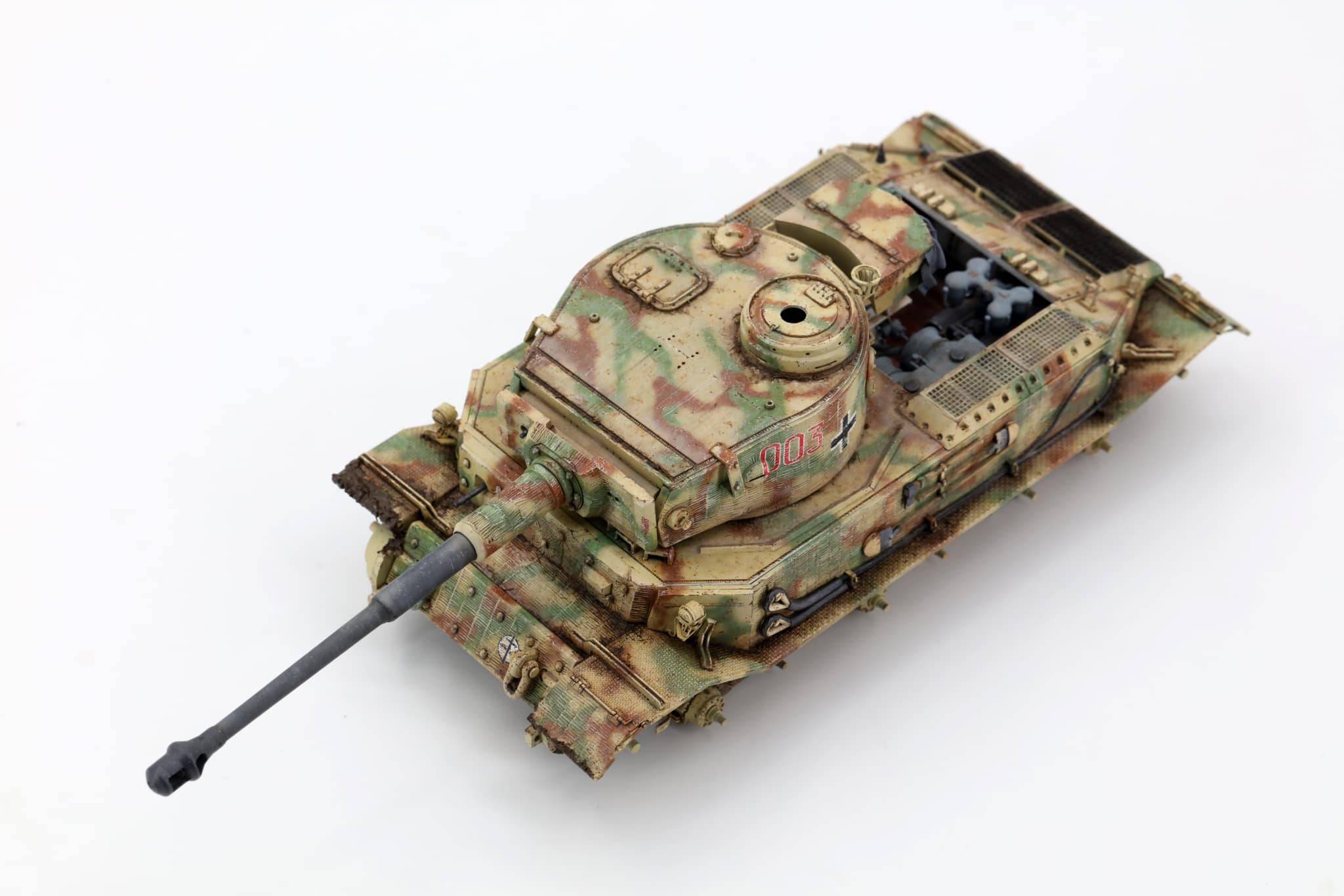 Sd.kfz.181 Panzerkampfwagen VI(P) w/Zimmerit Tiger P (003) (full interior kit) – Image 11
