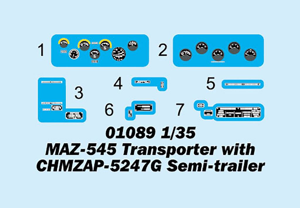 MAZ-545 Transporter with CHMZAP-5247G Semi-trailer – Image 3