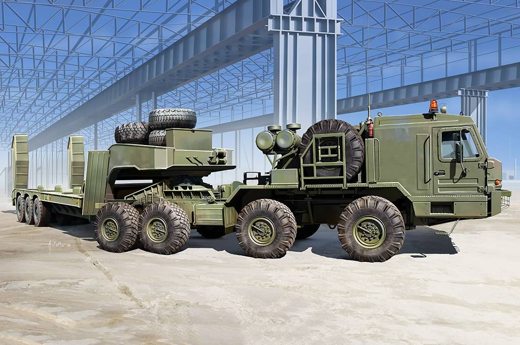 BAZ-6403 with ChMZAP-9990-071 trailer – Image 2