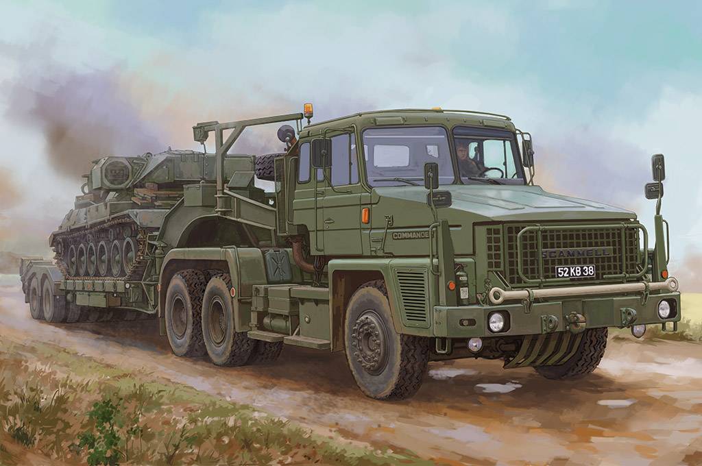 Scammell Commander with 62 tonne Crane Fruehauf semi-trailer – Image 2