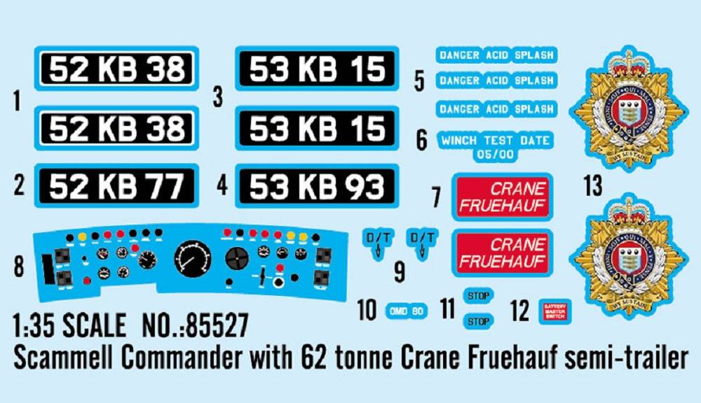 Scammell Commander with 62 tonne Crane Fruehauf semi-trailer – Image 3