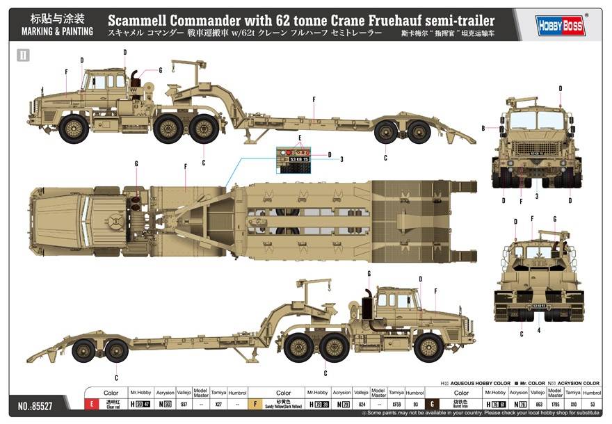 Scammell Commander with 62 tonne Crane Fruehauf semi-trailer – Image 5