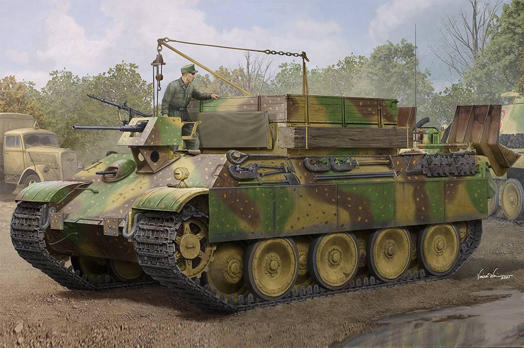 German Sd.Kfz.179 Bergepanther Ausf.G Late Version – Image 2