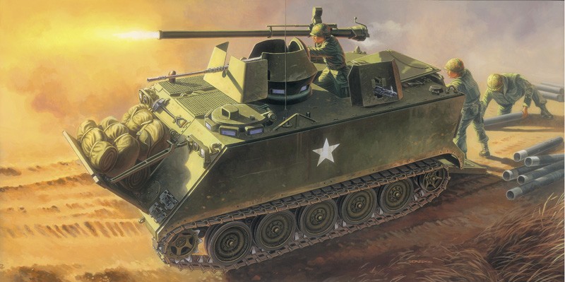 M113 ACAV w/106mm recoilless gun