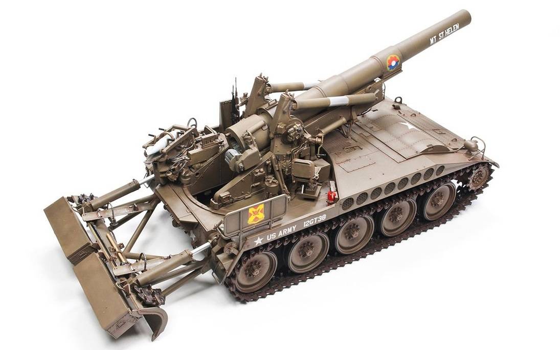 U.S. Army M110 howitzer 8 inch (203mm) M110 self propelled howitzer – Image 11