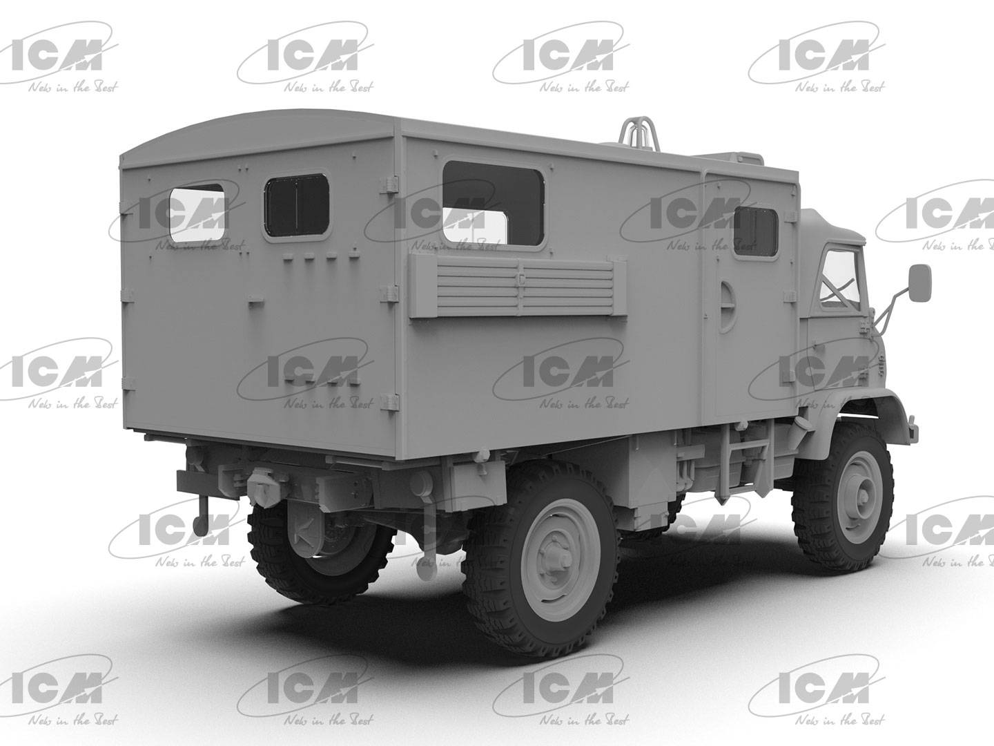 Unimog S 404 Krankenwagen German Military Ambulance – Image 3