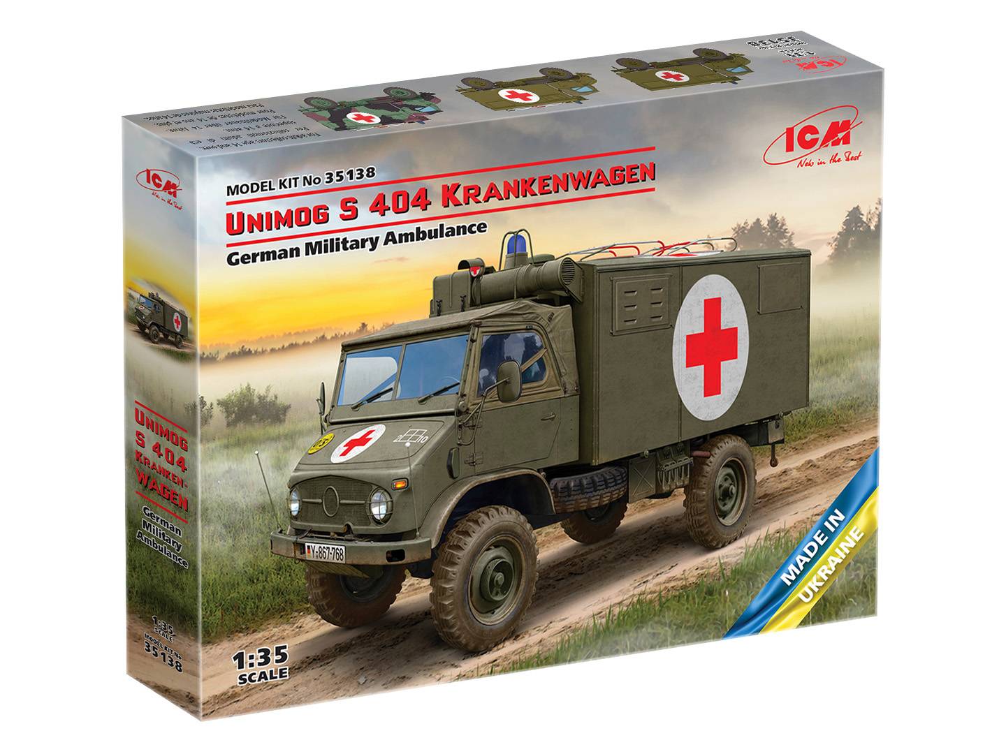 Unimog S 404 Krankenwagen German Military Ambulance – Image 6