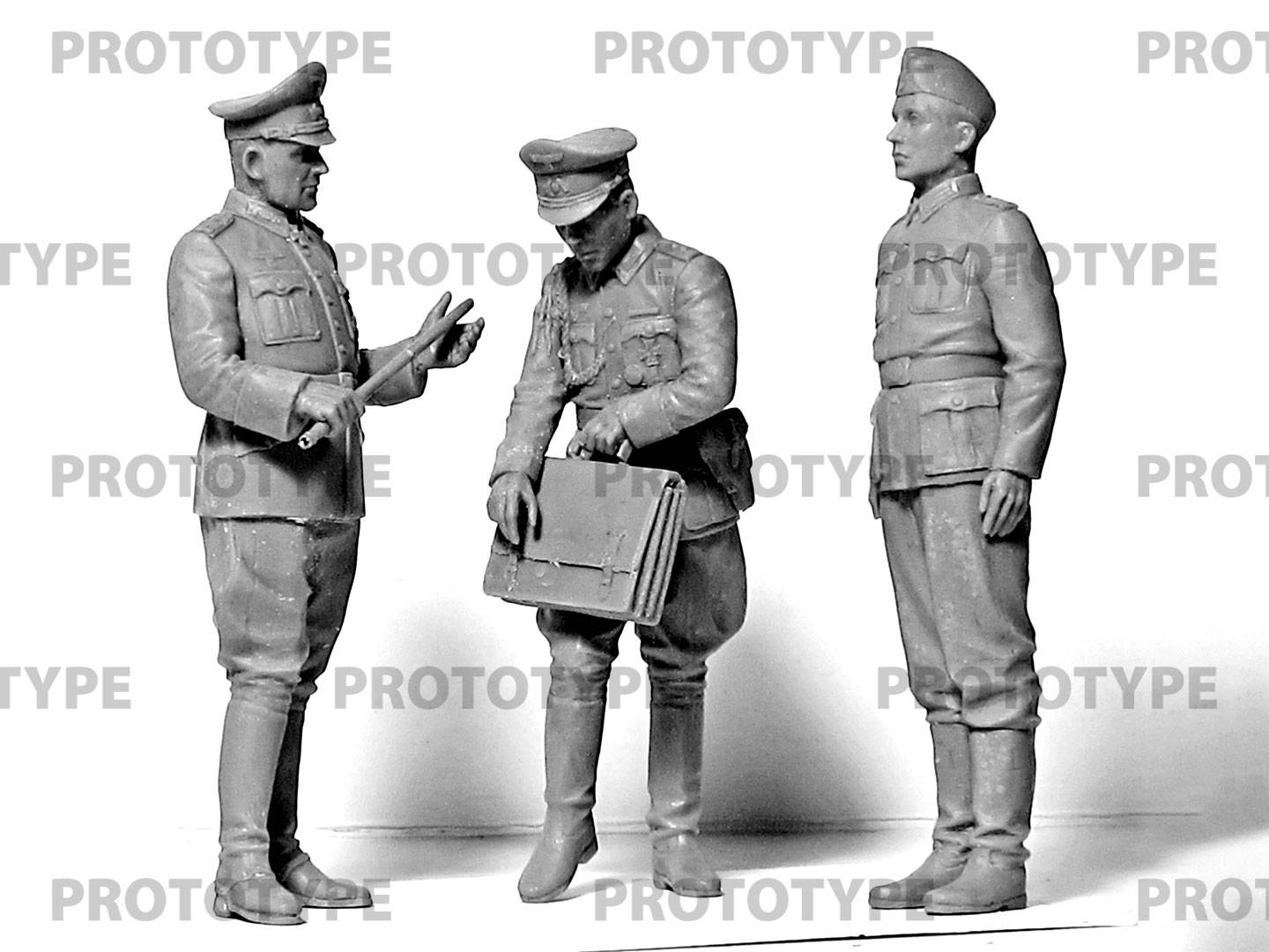 WWII German Staff Personnel – Image 2