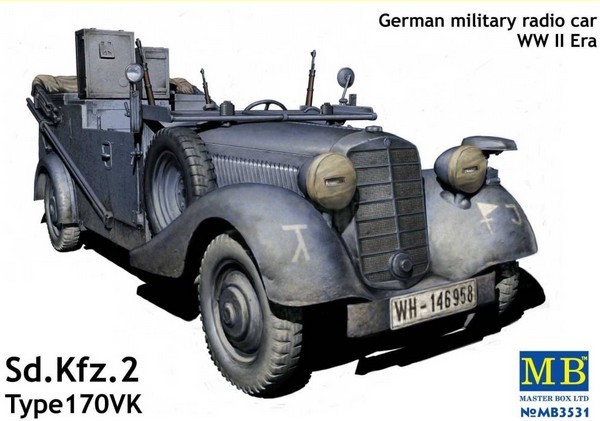 Sd.Kfz. 2 Type 170VK German Military Radio Car