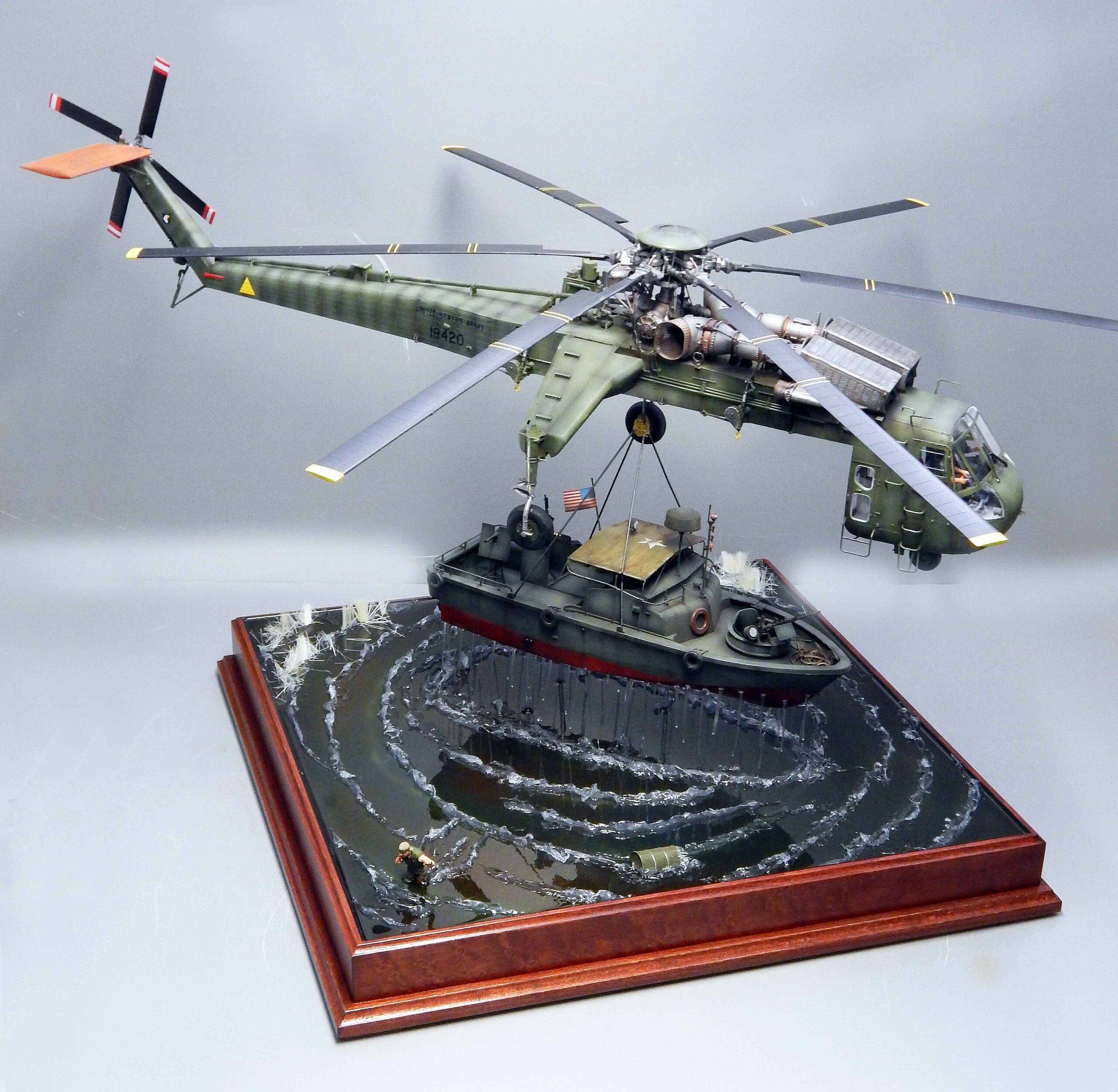 Sikorsky CH-54A Tarhe US heavy helicopter – Image 2
