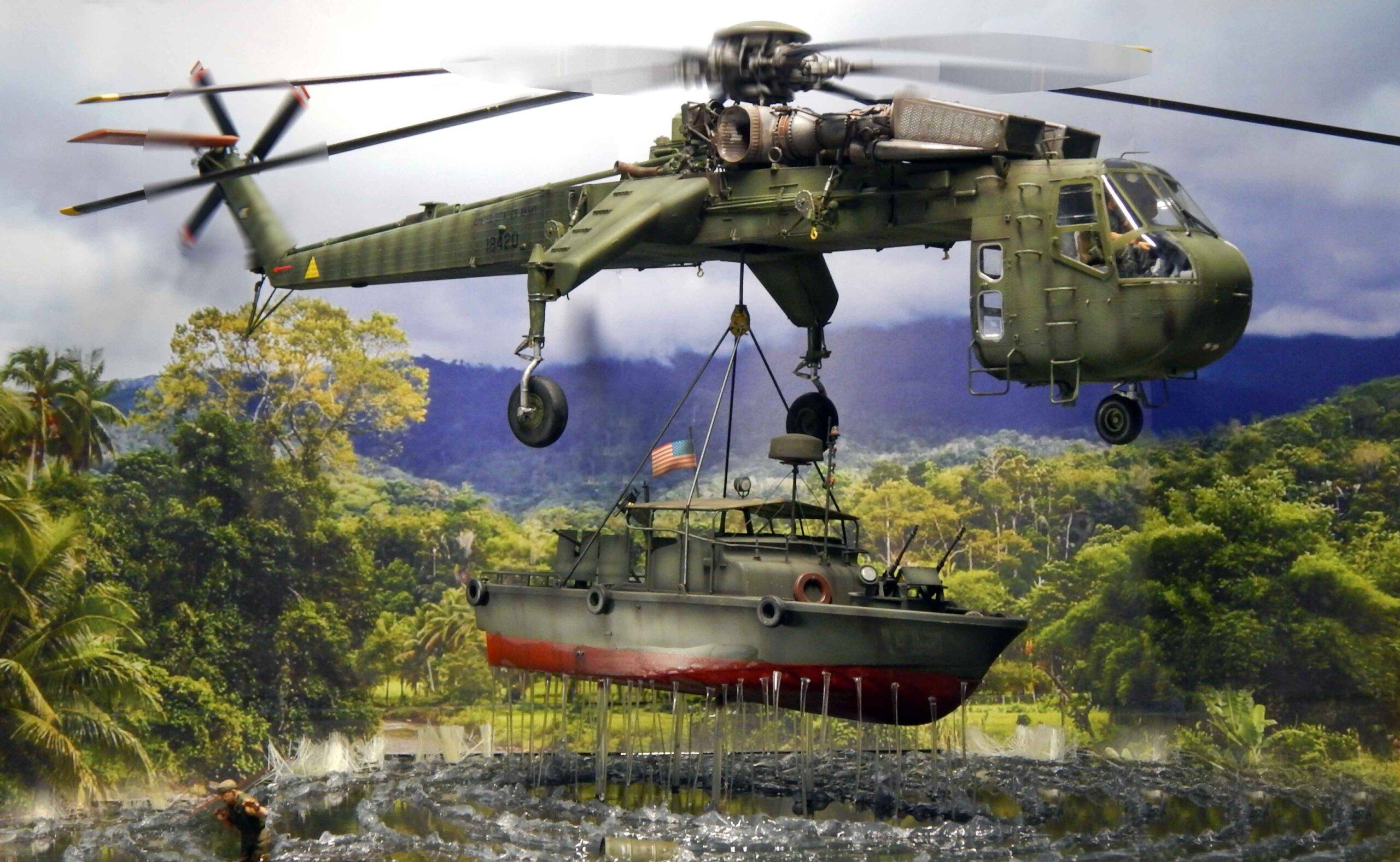 Sikorsky CH-54A Tarhe US heavy helicopter – Image 3