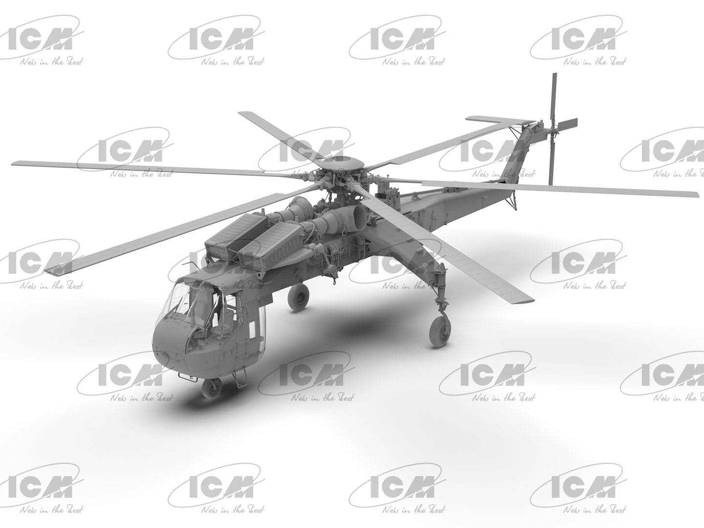 Sikorsky CH-54A Tarhe US heavy helicopter – Image 8