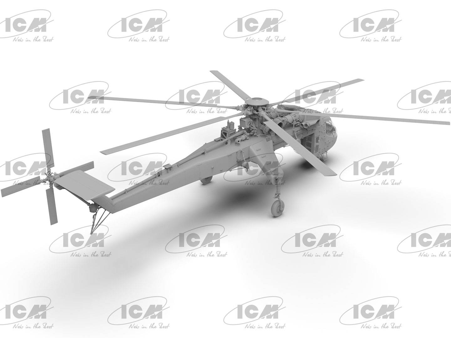 Sikorsky CH-54A Tarhe US heavy helicopter – Image 9