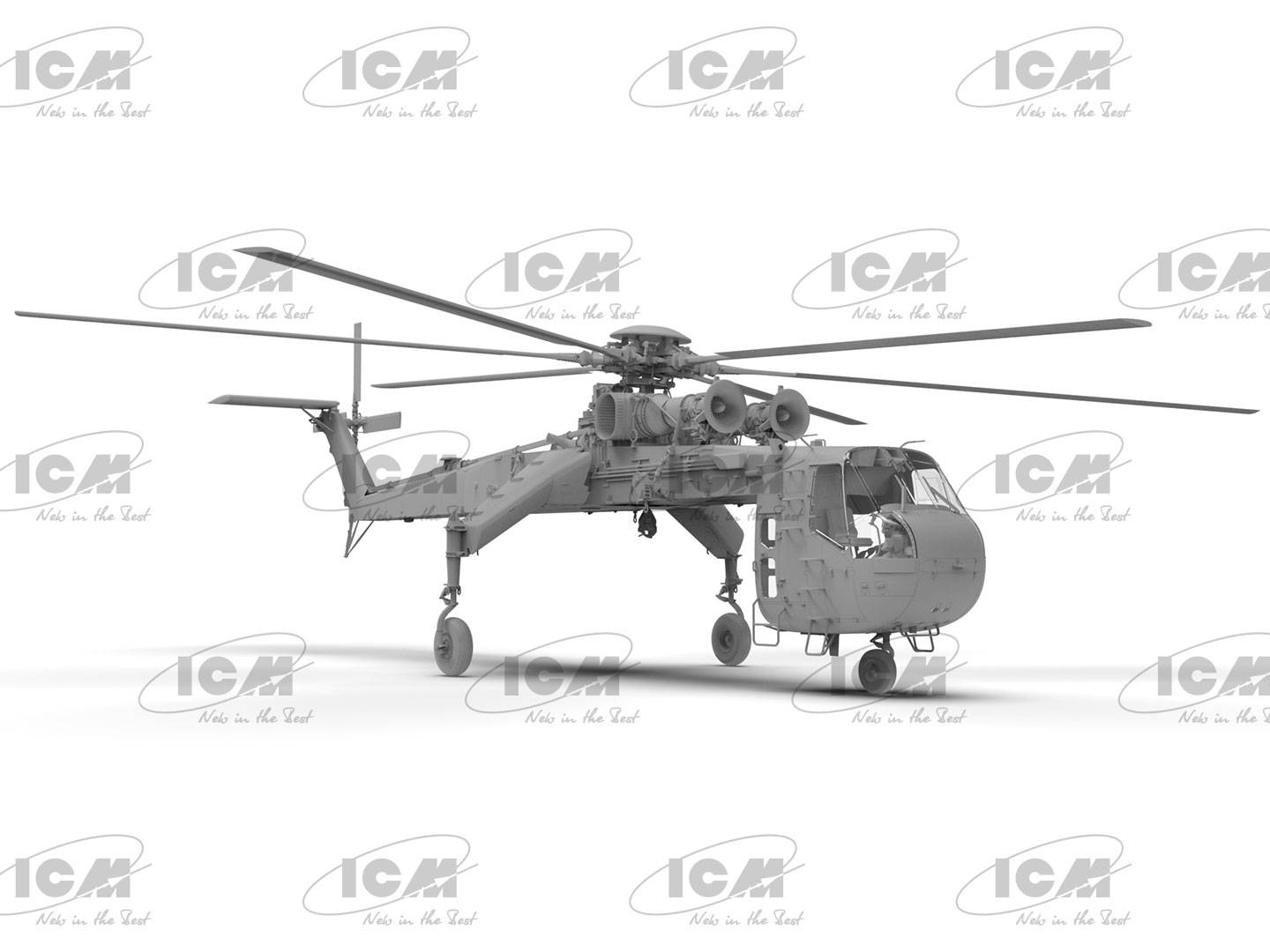 Sikorsky CH-54A Tarhe US heavy helicopter – Image 10