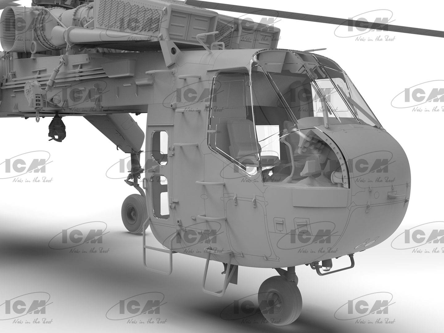 Sikorsky CH-54A Tarhe US heavy helicopter – Image 13