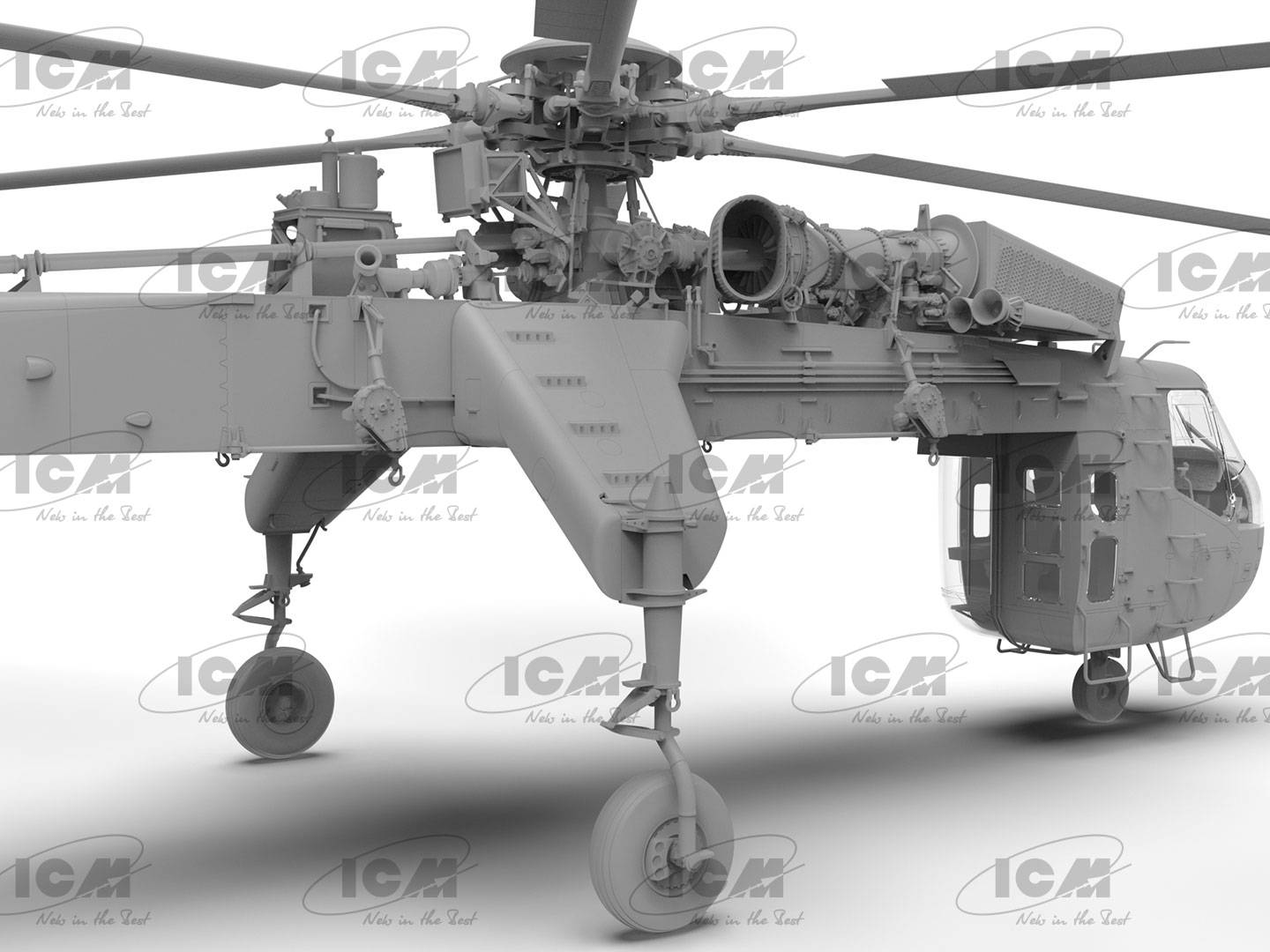 Sikorsky CH-54A Tarhe US heavy helicopter – Image 14