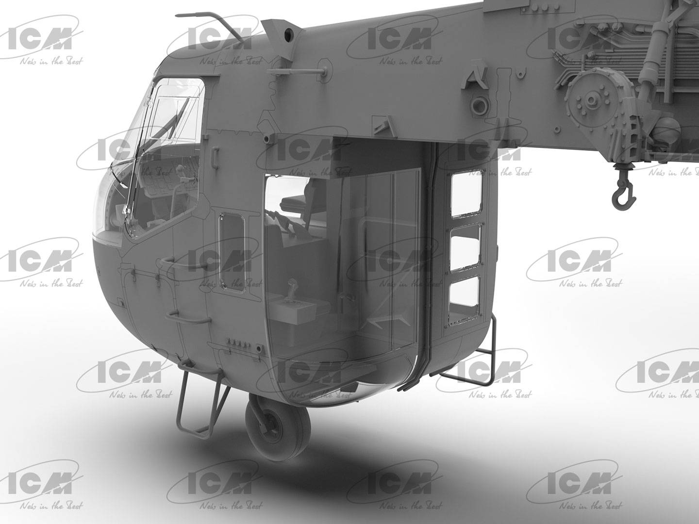 Sikorsky CH-54A Tarhe US heavy helicopter – Image 18