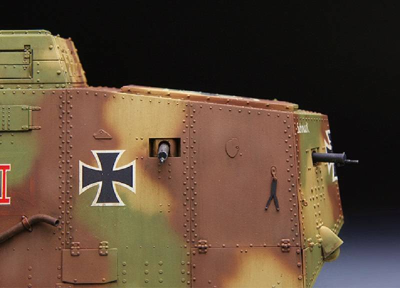German A7V Tank (Krupp) & Engine – Image 9