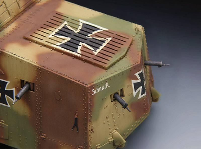 German A7V Tank (Krupp) & Engine – Image 10