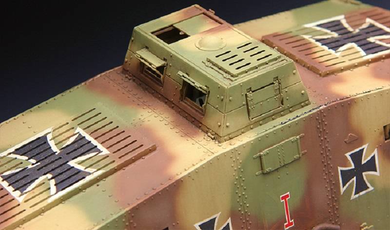 German A7V Tank (Krupp) & Engine – Image 11