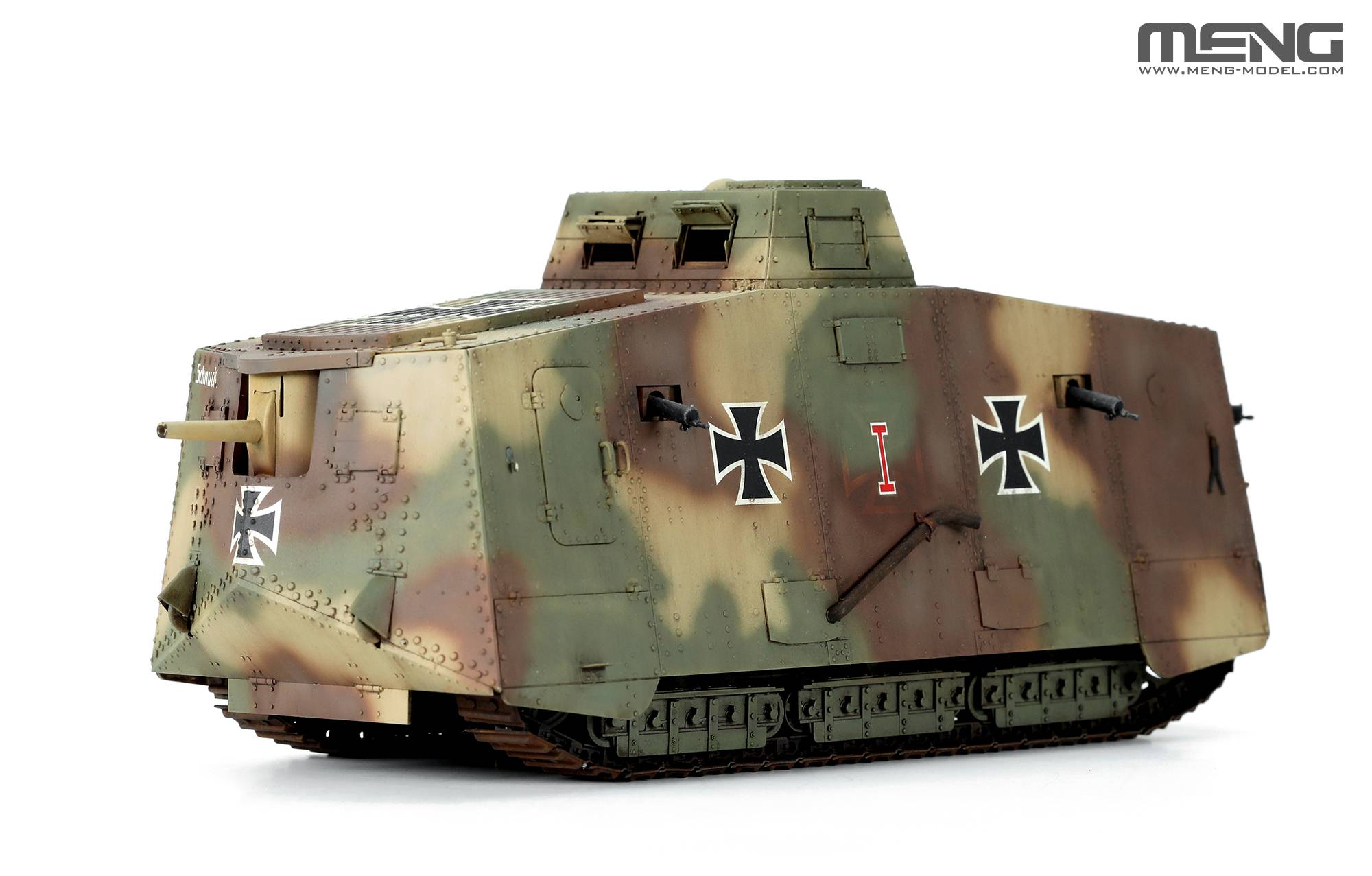 German A7V Tank (Krupp) & Engine – Image 14
