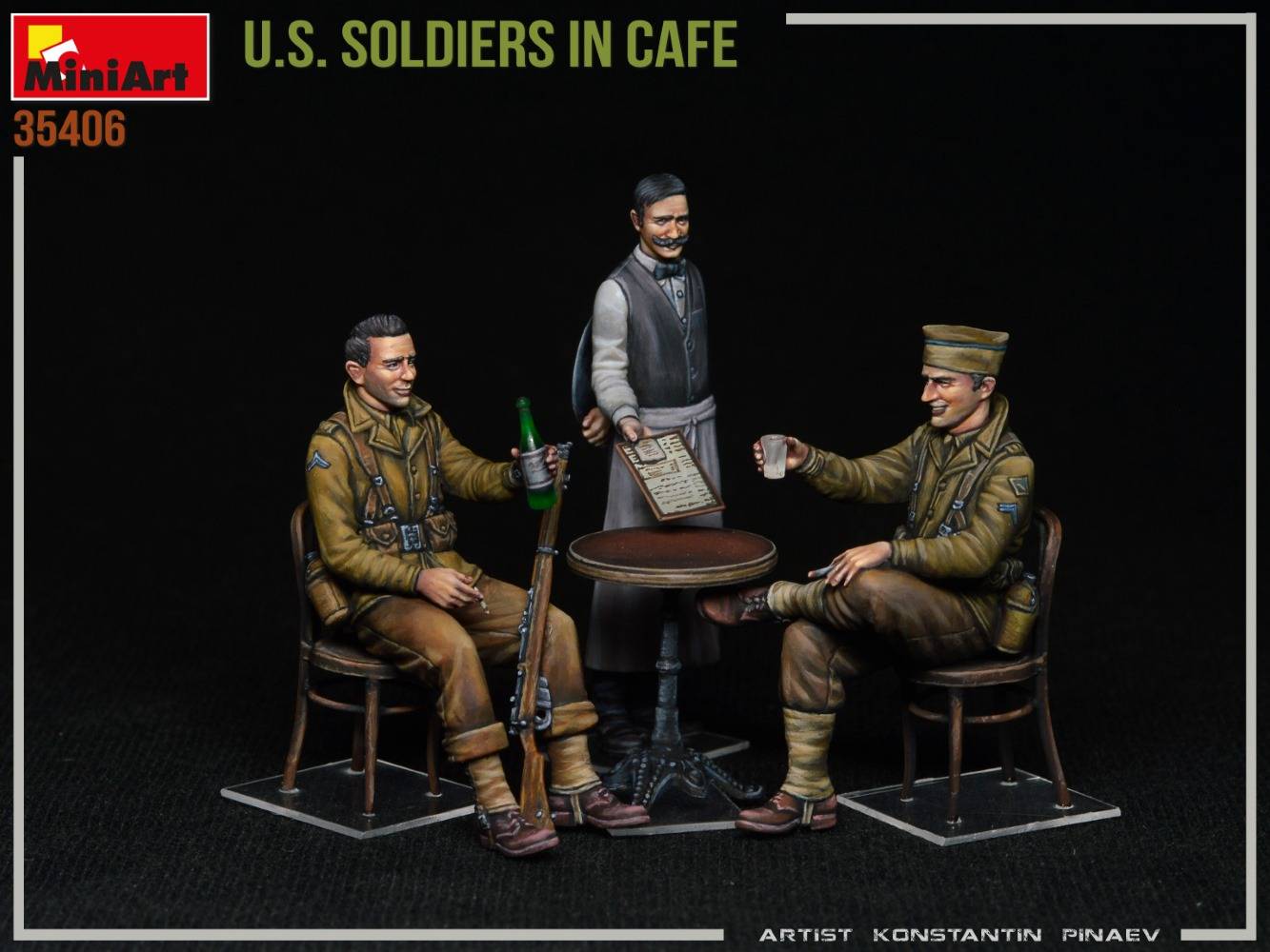 U.S. SOLDIERS IN CAFE – Image 3