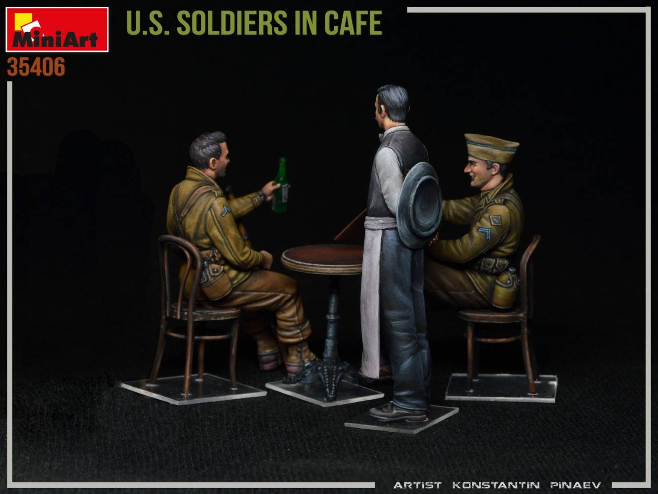 U.S. SOLDIERS IN CAFE – Image 5