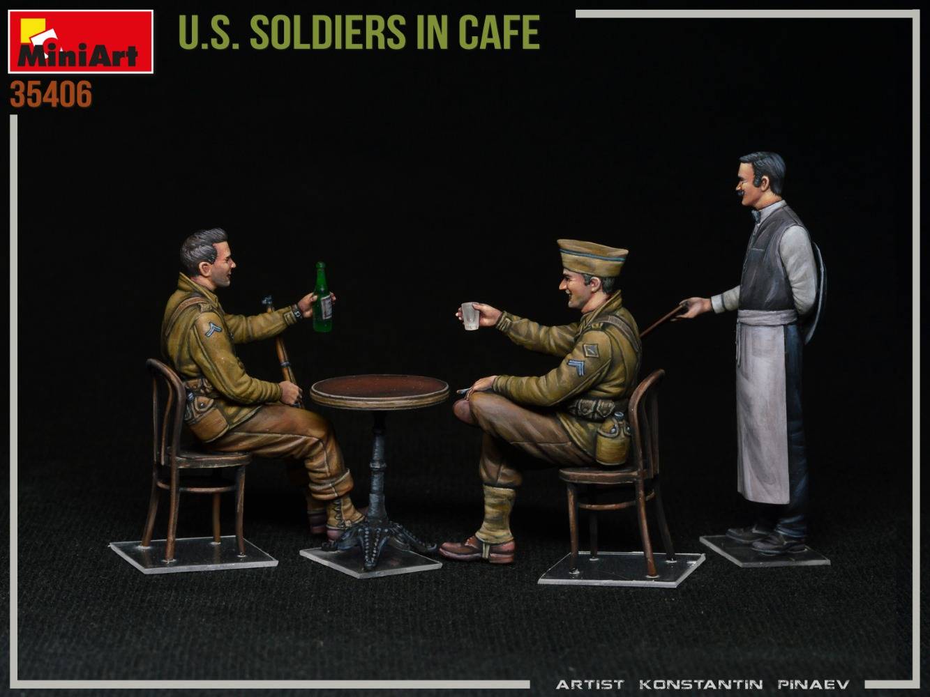 U.S. SOLDIERS IN CAFE – Image 6