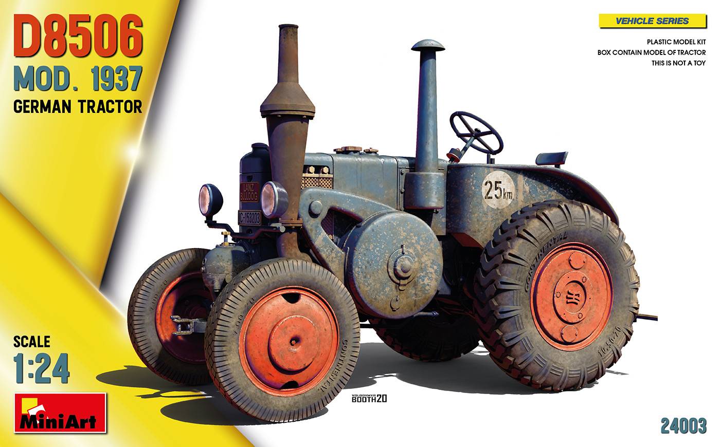 GERMAN TRACTOR D8506 MOD. 1937