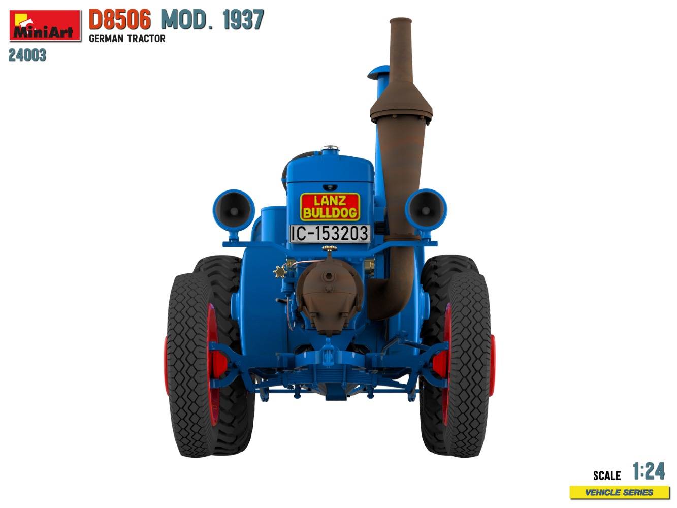 GERMAN TRACTOR D8506 MOD. 1937 – Image 5