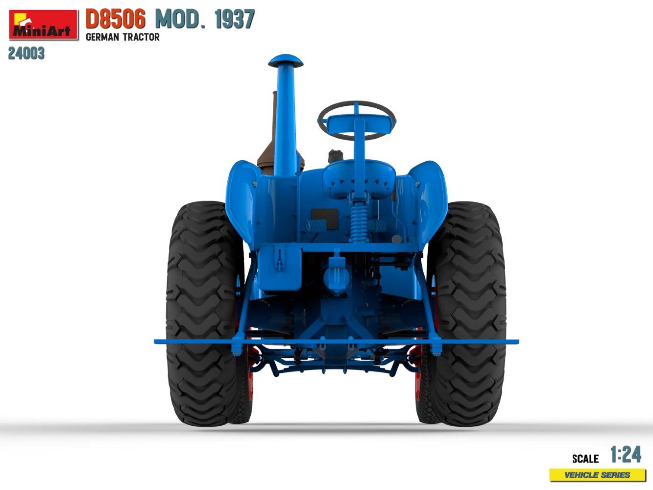 GERMAN TRACTOR D8506 MOD. 1937 – Image 6