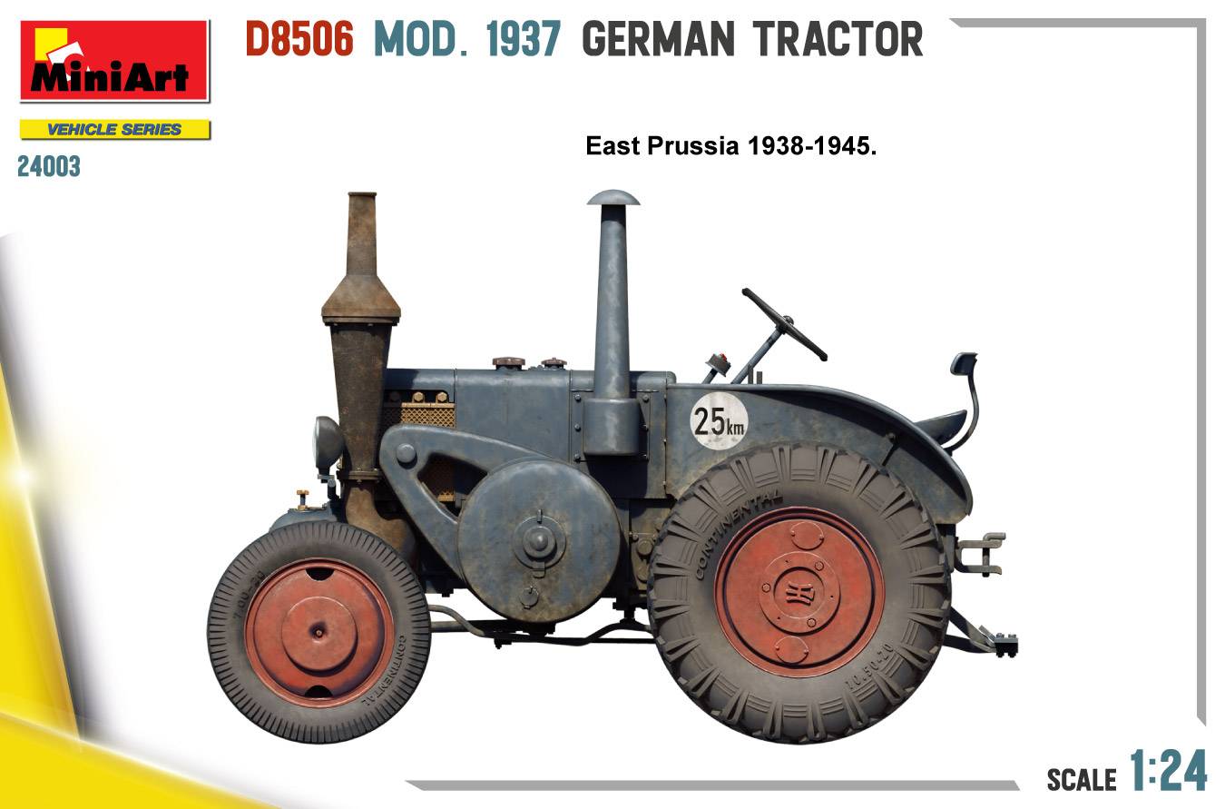 GERMAN TRACTOR D8506 MOD. 1937 – Image 7