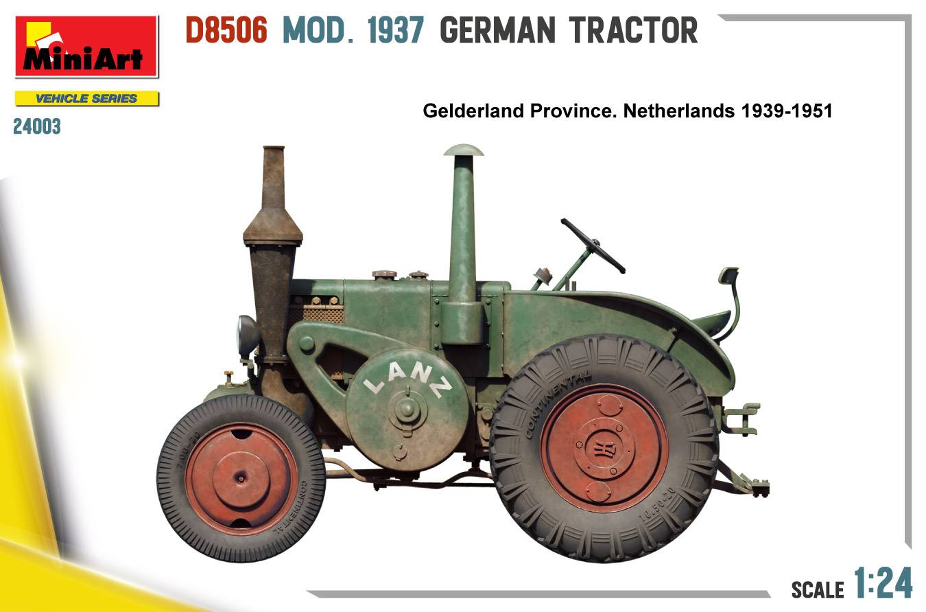 GERMAN TRACTOR D8506 MOD. 1937 – Image 8