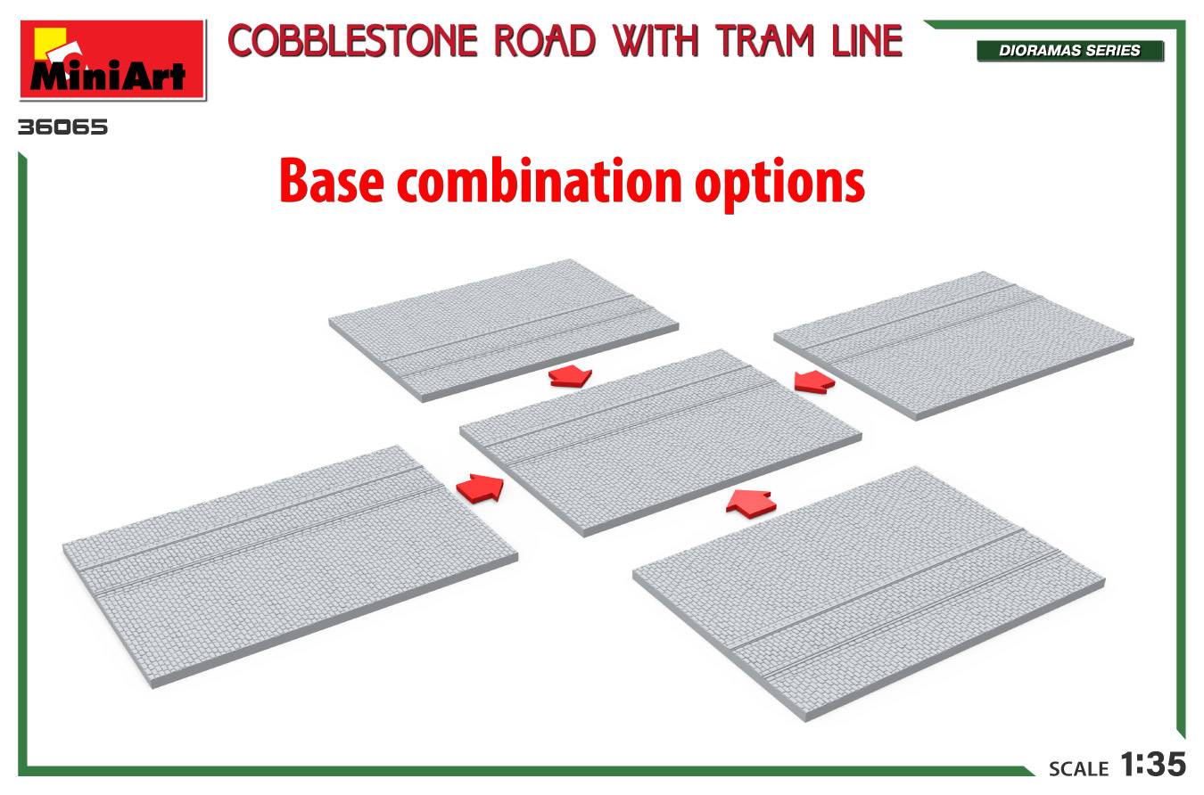 COBBLESTONE ROAD WITH TRAM LINE – Image 5