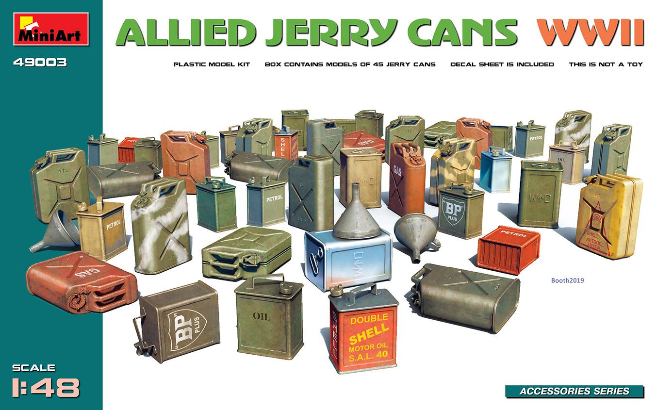 ALLIED JERRY CANS WW2