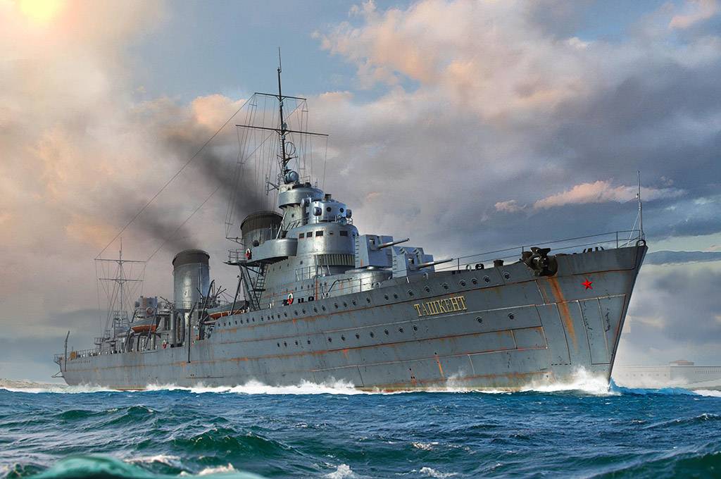 Russian Destroyer Taszkient 1940 – Image 3