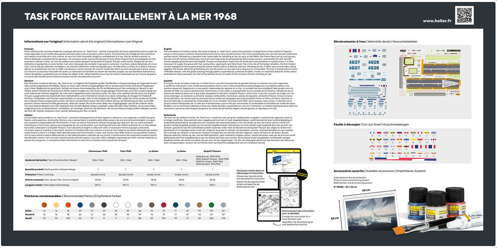 Collection Historique Task Force Ravitaillement à la Mer 1968 – Image 2