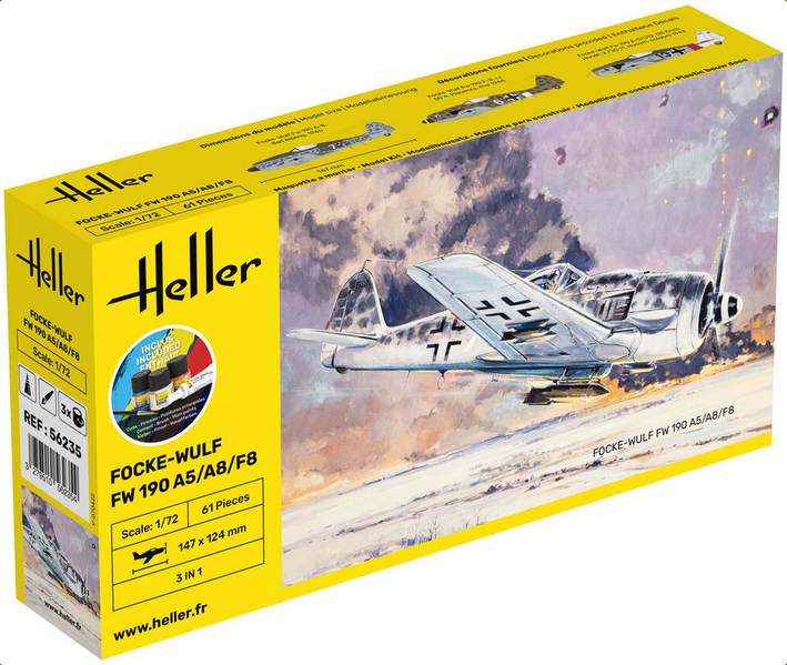 Starter Kit Focke-Wulf FW 190 A5/A8/F8 – Image 3