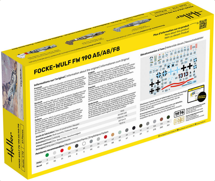 Starter Kit Focke-Wulf FW 190 A5/A8/F8 – Image 4
