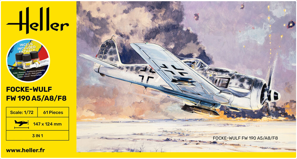 Starter Kit Focke-Wulf FW 190 A5/A8/F8