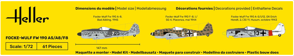 Starter Kit Focke-Wulf FW 190 A5/A8/F8 – Image 5