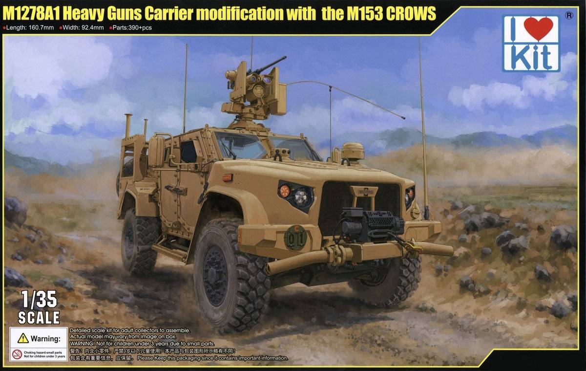 M1278A1 Heavy Guns Carrier modification with the M153 CROWS