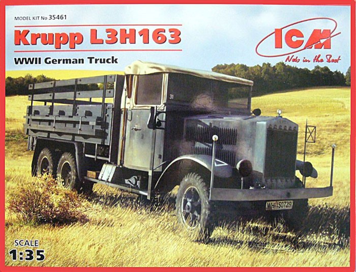 Krupp L3H163 WWII German Army Truck