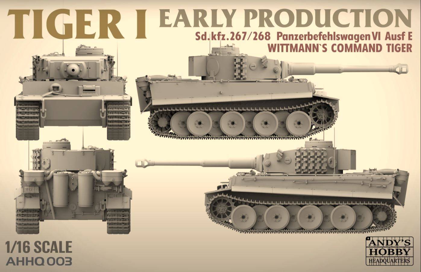 Tiger I Early Pz.Kpfw.VI Ausf.E-Sd.Kfz.181 EARLY – Image 8