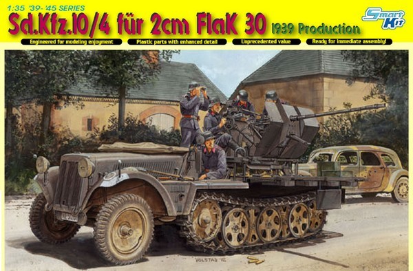 Sd.Kfz. 10/4 für 2cm FlaK 30 1939 production