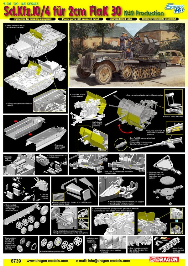 Sd.Kfz. 10/4 für 2cm FlaK 30 1939 production – Image 2