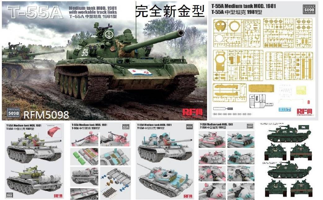 T-55A Medium Tank Mod. 1981 with workable track links – Image 10